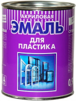 ЭМАЛЬ ДЛЯ ПЛАСТИКА РАДУГА-180 АКРИЛОВАЯ БАЗА А 1КГ