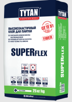 ВЫСОКОЭЛАСТИЧНЫЙ КЛЕЙ ДЛЯ ПЛИТКИ TYTAN SUPERFLEX S1 TS55525 КГ