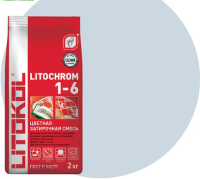 ЗАТИРКА LITOKOL LITOCHROM 1-6 С.120СВ.ГОЛУБАЯ З/С 2КГ AL.BAG