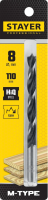 СВЕРЛО 8,0*110/80ММ ПО ДЕРЕВУ СПИРАЛЬ М-TYPE СВЕРЛО 8,0*110/80ММ ПО ДЕРЕВУ СПИРАЛЬ М-TYPE