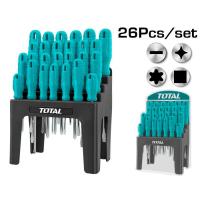 НАБОР ОТВЕРТОК 26ШТ TOTAL НАБОР ОТВЕРТОК 26ШТ TOTAL