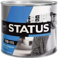 STATUS КРАСКА ПФ115  КРАСНАЯ 2,6КГ STATUS КРАСКА ПФ115  КРАСНАЯ 2,6КГ