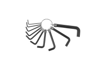 КЛЮЧИ ИМБ-Е DEXX НАБОР 10 ШТ ОКСИД. НА КОЛЬЦЕ  НЕХ 1-8