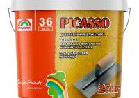 ШТУКАТУРКА ДЕКОРАТИВНАЯ PICASSO РАДУГА-36  25КГ ШТУКАТУРКА ДЕКОРАТИВНАЯ PICASSO РАДУГА-36  25КГ