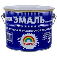 ЭМАЛЬ АКРИЛОВАЯ БЕЛАЯ ДЛЯ РАДИАТОРОВ ПОЛУГЛЯНЦЕВАЯ РАДУГА 3 КГ ЭМАЛЬ АКРИЛОВАЯ БЕЛАЯ ДЛЯ РАДИАТОРОВ ПОЛУГЛЯНЦЕВАЯ РАДУГА 3 КГ
