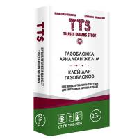 КЛЕЙ ДЛЯ ПЕНОБЛОКА TTS 25 КГ