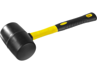 КИЯНКА STAYER 900Г РЕЗИНОВАЯ ЧЕРНАЯ С ФИБЕРГЛАССОВОЙ РУКОЯТКОЙ