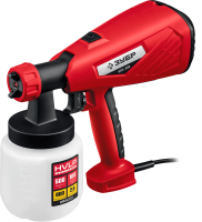 КРАСКОПУЛЬТ ЭЛ. ЗУБР 500ВТ HVLP 0,8Л ВЯЗКОСТЬ КРАСКИ 100 DIN 2,6ММ