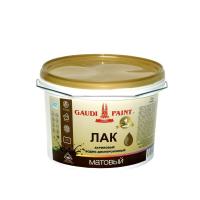 ЛАК АКРИЛОВЫЙ ВОДНО-ДИСПРСИОННЫЙ GAUDI 1 КГ ЛАК АКРИЛОВЫЙ ВОДНО-ДИСПРСИОННЫЙ GAUDI 1 КГ