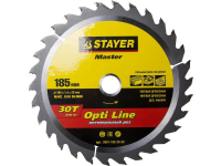 ДИСК STAYER OPTILINE 185*20ММ 30Т ПО ДЕРЕВУ ДИСК STAYER OPTILINE 185*20ММ 30Т ПО ДЕРЕВУ