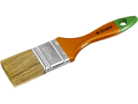 КИСТЬ ПЛОСКАЯ 50ММ ЗУБР ЛАЗУРЬ МАСТЕР СМЕШ.ЩЕТИНА/ДЕРЕВ.РУЧКА