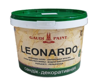 КРАСКА ДЕКОРАТИВНАЯ "LEONARDO" GAUDI 15 КГ КРАСКА ДЕКОРАТИВНАЯ "LEONARDO" GAUDI 15 КГ