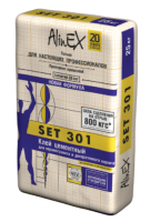 КЛЕЙ ПЛИТОЧНЫЙ  "SET 301" 25 КГ. - ALINEX КЛЕЙ ПЛИТОЧНЫЙ  "SET 301" 25 КГ. - ALINEX