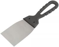 ШПАТЕЛЬНАЯ ЛОПАТКА "МАСТЕР" НЕРЖ 0,5MM ПЛ.РУК 100*110MM