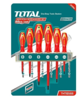 THTIS566 -"TOTAL"НАБОР ДИЭЛЕКТРИЧЕСКИХ ОТВЕРТОК 6ШТ,НЕ ЭЛЕКТРИЧЕСКИЕ