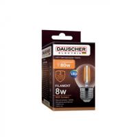ЛАМПА LED FILAMENT G45 8W E27 4000K (DAUSCHER)