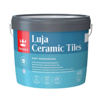 TIKKURILA LUJA CERAMIC TILES ПОЛУМАТОВАЯ ИНТЕРЬЕРНАЯ КРАСКА ДЛЯ КЕРАМИЧЕСКОЙ ПЛИТКИ А 0,9л