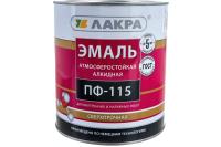 ЭМАЛЬ ПФ-115 КРАСНЫЙ ЛАКРА 2,8КГ ЭМАЛЬ ПФ-115 КРАСНЫЙ ЛАКРА 2,8КГ