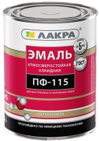 АЛКИДНАЯ КРАСКА ЭМАЛЬ ЛАКРА АТМОСФЕРАСТОЙКАЯ ПФ-115 ЧЕРНЫЙ 0,9 КГ АЛКИДНАЯ КРАСКА ЭМАЛЬ ЛАКРА АТМОСФЕРАСТОЙКАЯ ПФ-115 ЧЕРНЫЙ 0,9 КГ