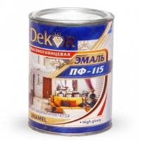 ЭМАЛЬ ПФ -115 DEKOR МОРСКАЯ ВОЛНА 0,8КГ ЭМАЛЬ ПФ -115 DEKOR МОРСКАЯ ВОЛНА 0,8КГ