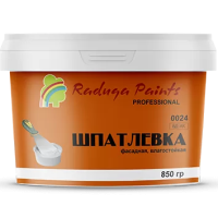 ШПАТЛЕВКА ДЛЯ ФАСАДОВ ВЛАГОСТОЙКАЯ РАДУГА-0024 АКРИЛОВАЯ 3КГ