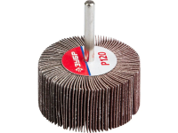 КРУГ ШЛИФОВАЛЬНЫЙ ЗУБР МАСТЕР Р120 30*60ММ ВЕЕР ЛЕПЕСТКОВЫЙ