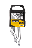 Набор ключей накидных изогнутых UYUSTOOLS YRZ8S1, 8 шт.