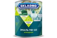 ЭМАЛЬ ПФ -115 SKLADNO УКОРИЧНЕВЫЙ 2,6КГ ЭМАЛЬ ПФ -115 SKLADNO УКОРИЧНЕВЫЙ 2,6КГ
