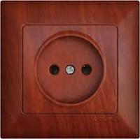 РОЗЕТКА С/З КОРИЧНЕВЫЙ АНУРА