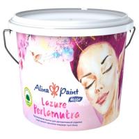 ДЕКОРАТИВНАЯ КРАСКА  ALINA PAINT DECOR LAZURE PERLAMUTRA 2.5 КГ ЖЕМЧУГ ДЕКОРАТИВНАЯ КРАСКА  ALINA PAINT DECOR LAZURE PERLAMUTRA 2.5 КГ ЖЕМЧУГ