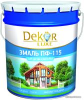 ЭМАЛЬ ПФ -115 DEKOR ГОЛУБАЯ  20КГ ЭМАЛЬ ПФ -115 DEKOR ГОЛУБАЯ  20КГ