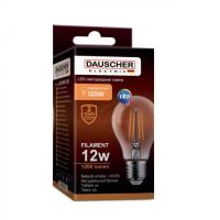 ЛАМПА LED FILAMENT A65 12W E27 4000K (DAUSCHER)