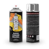 Decorix аэрозольная эмаль 520 мл металлик хром Decorix аэрозольная эмаль 520 мл металлик хром