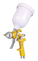 Краскопульт пневматический UYUSTOOLS SP827A1, верхний бак 600 мл, 2-3,5 бар