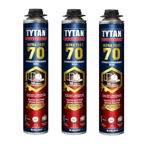 ПЕНА TYTAN ULTRA 70 ПРОФ 870МЛ ПЕНА TYTAN ULTRA 70 ПРОФ 870МЛ
