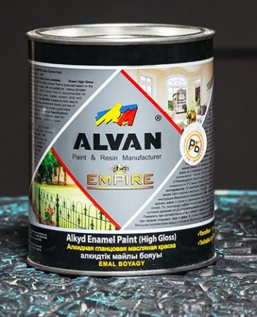 АЛКИДНАЯ КРАСКА EMPIRE ALVAN 192  0.8Л АЛКИДНАЯ КРАСКА EMPIRE ALVAN 192  0.8Л