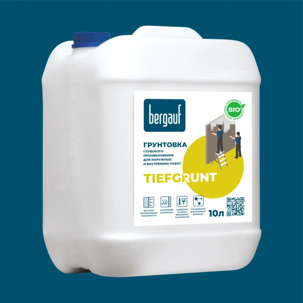 ГРУНТОВКА TIEFGRUNT 10Л ГЛУБОКОГО ПРОНИКНОВЕНИЯ ЛЕТО-ЗИМА ГРУНТОВКА TIEFGRUNT 10Л ГЛУБОКОГО ПРОНИКНОВЕНИЯ ЛЕТО-ЗИМА