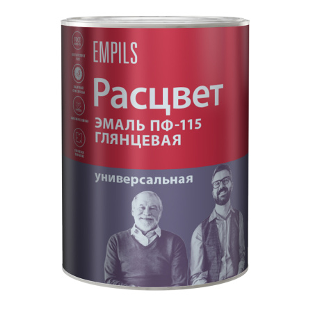 ЭМАЛЬ ПФ-115  КОРИЧНЕВАЯ Т3 РАСЦВЕТ 2.7КГ