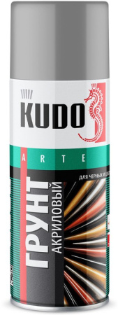 ГРУНТ АЭРОЗОЛЬНЫЙ KUDO СЕРЫЙ ГРУНТ АЭРОЗОЛЬНЫЙ KUDO СЕРЫЙ