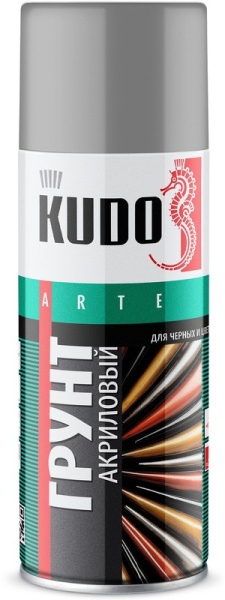 ГРУНТ АЭРОЗОЛЬНЫЙ KUDO СЕРЫЙ ГРУНТ АЭРОЗОЛЬНЫЙ KUDO СЕРЫЙ