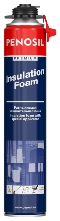 НАПЫЛЯЕМЫЙ УТЕПЛИТЕЛЬ 890МЛ PENOSIL PREMIUM INSULATION FOAM