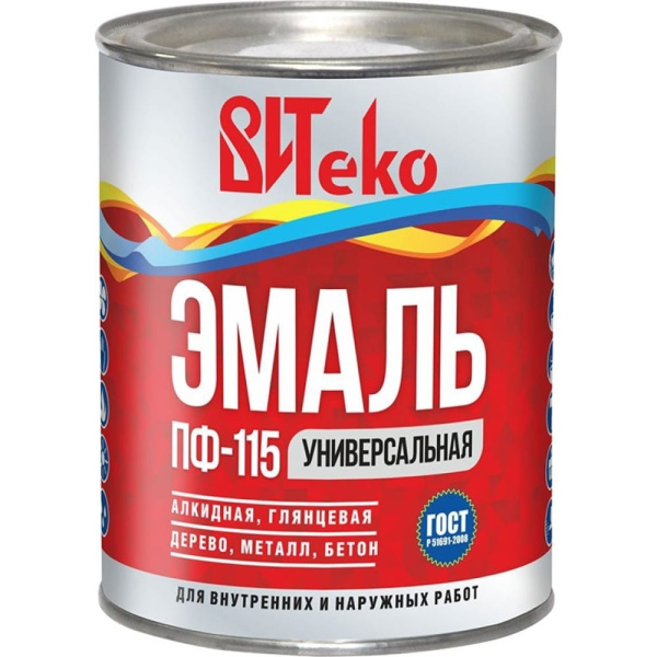 ЭМАЛЬ БЕЛАЯ  ПФ 115 ВИТЕКО 2,6 КГ ЭМАЛЬ БЕЛАЯ  ПФ 115 ВИТЕКО 2,6 КГ