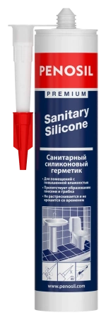 СИЛИКОН САНИТАРНЫЙ 280МЛ PENOSIL БЕЛЫЙ/ПРОЗРАЧНЫЙ