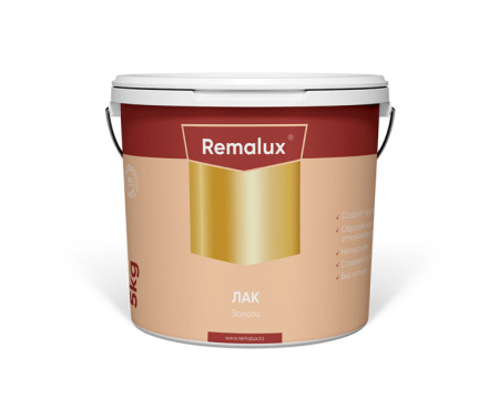 ЛАК ЗОЛОТО Т.М.REMALUX 1КГ