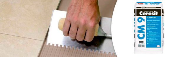 КЛЕЙ ДЛЯ ПЛИТКИ CERESIT CM9, 25 КГ.