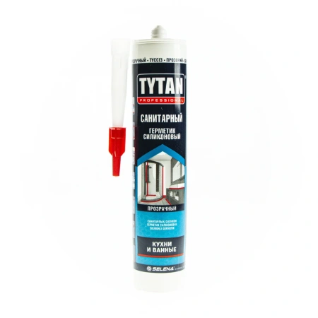 СИЛИКОН САНИТАРНЫЙ БЕЗЦВЕТНЫЙ TYTAN 280ML