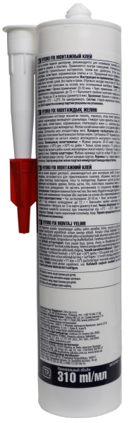 КЛЕЙ МОНТАЖНЫЙ TYTAN HYDRO FIX 310ML КЛЕЙ МОНТАЖНЫЙ TYTAN HYDRO FIX 310ML