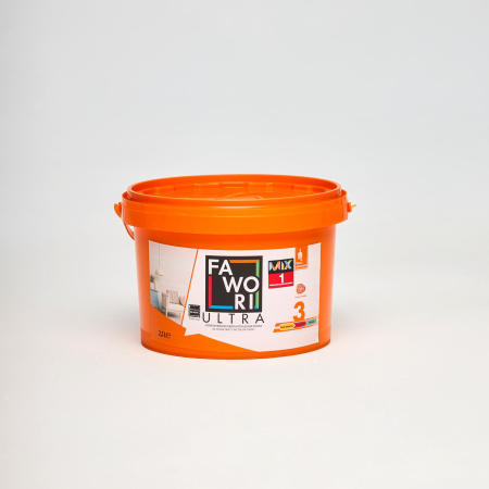 FAWORI ULTRA 3 MIX-1 краска силиконовая матовая 5 л.