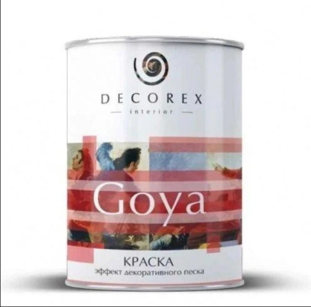 КРАСКА ДЕКОРАТИВНАЯ DECOREX GOYA 1 КГ