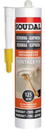 КЛЕЙ CLEAR FIX 12*280МЛ ПРОЗРАЧНЫЙ SOUDAL